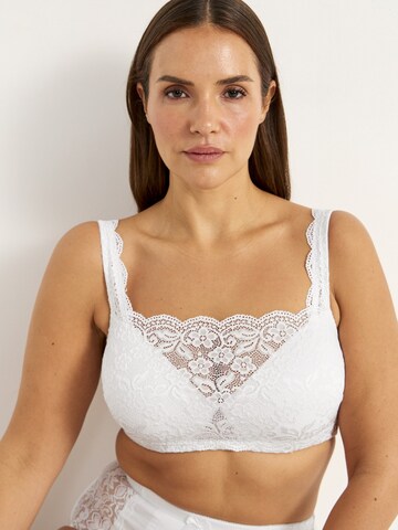 Cellbes of Sweden Bustier BH in Weiß: Vorderseite