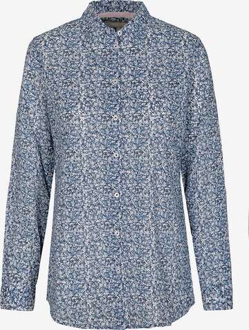 BASEFIELD Bluse 'Aop' in Blue: front