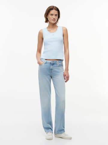 Tommy Jeans Top 'ESSENTIAL' | modra barva