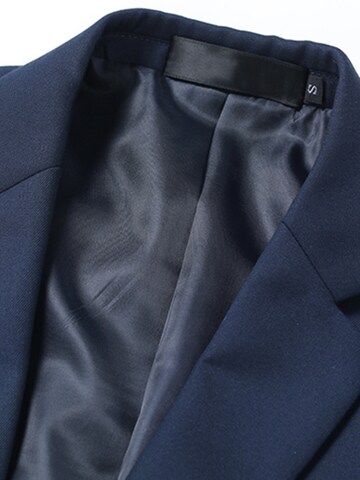 YOUTHUP Slim fit Suit 'Kavalier' in Blue
