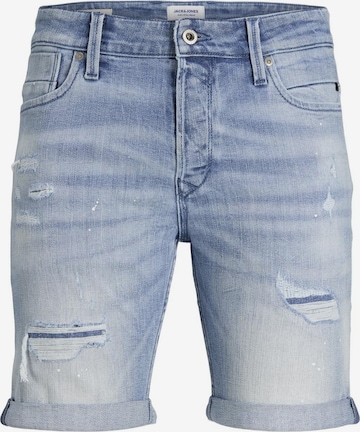 Regular Jean JACK & JONES en bleu : devant