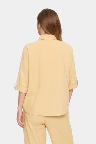 SAINT TROPEZ Bluse 'Zalinda' i beige