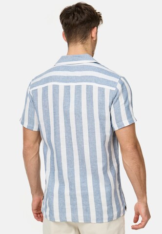 INDICODE JEANS Regular fit Overhemd 'Bravida ' in Blauw
