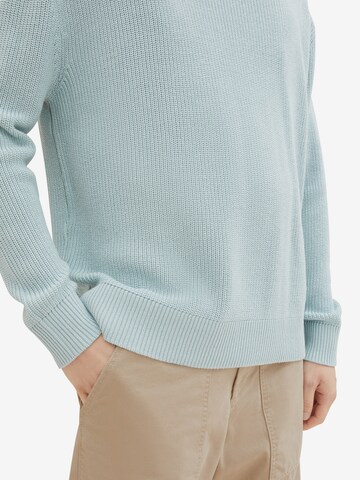 TOM TAILOR DENIM Sweater in Blue