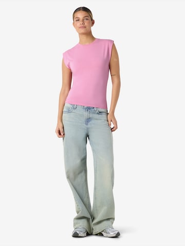 Noisy may Тениска 'NMLEGA' в розово