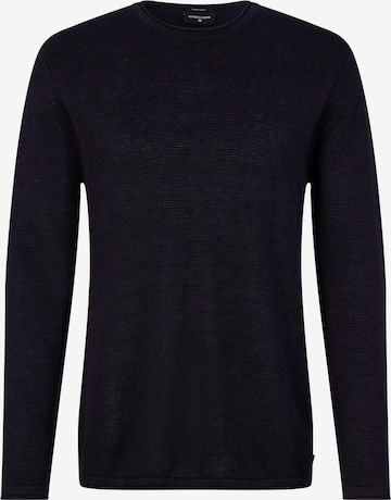 STRELLSON Trui 'Levi' in Blauw: voorkant