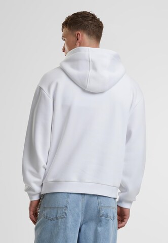 Urban Classics Sweatshirt 'Fluffy' in White