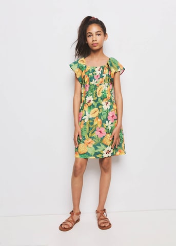 MANGO KIDS Dress in Green: front