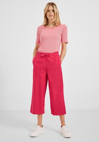 CECIL Wide Leg Hose in Pink
