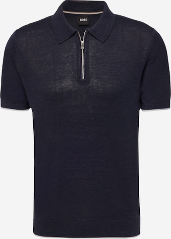 BOSS Black - Pullover 'Ganzo' em azul: frente