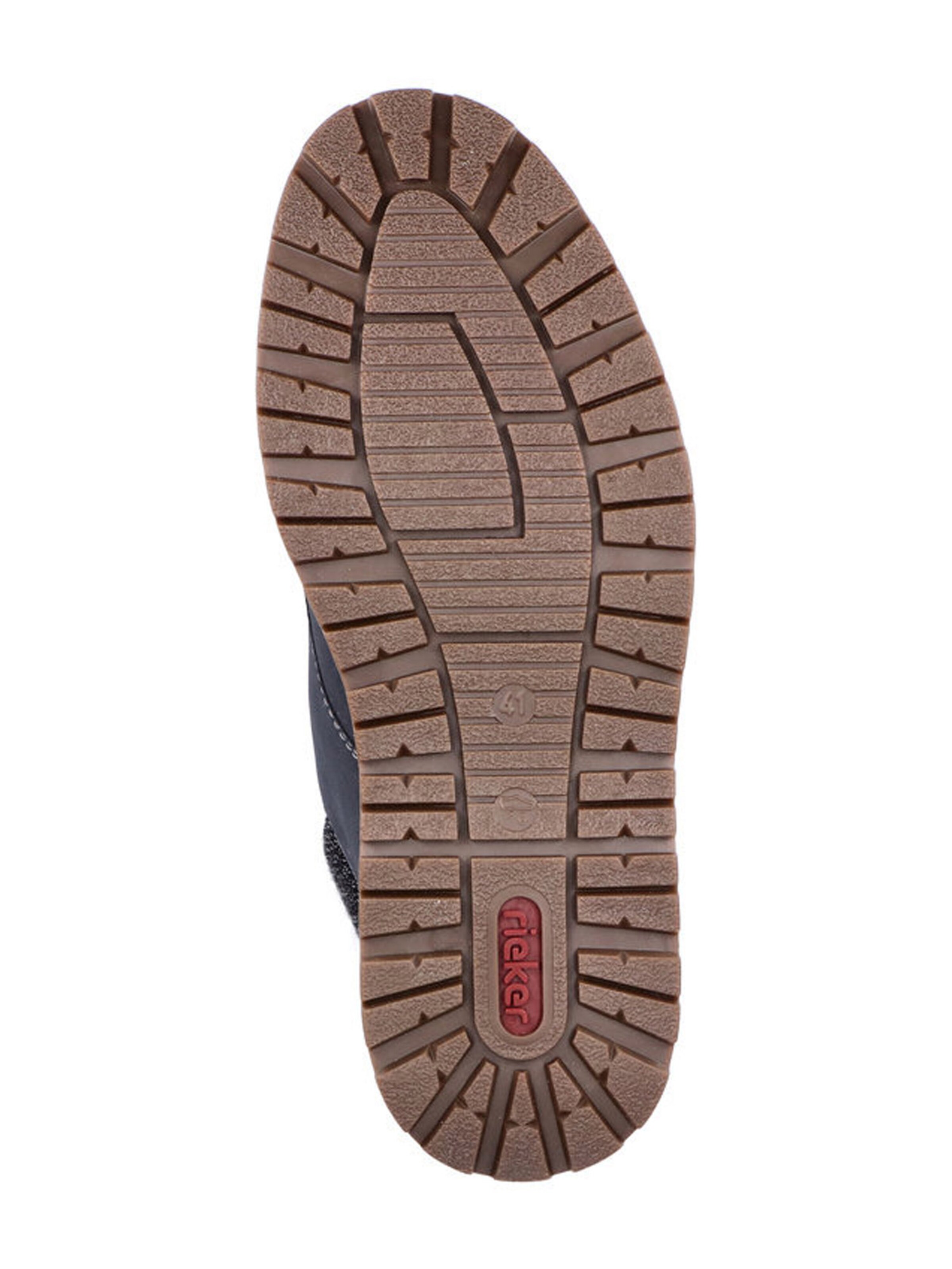 Bocanci cu șireturi de la Rieker pe albastru