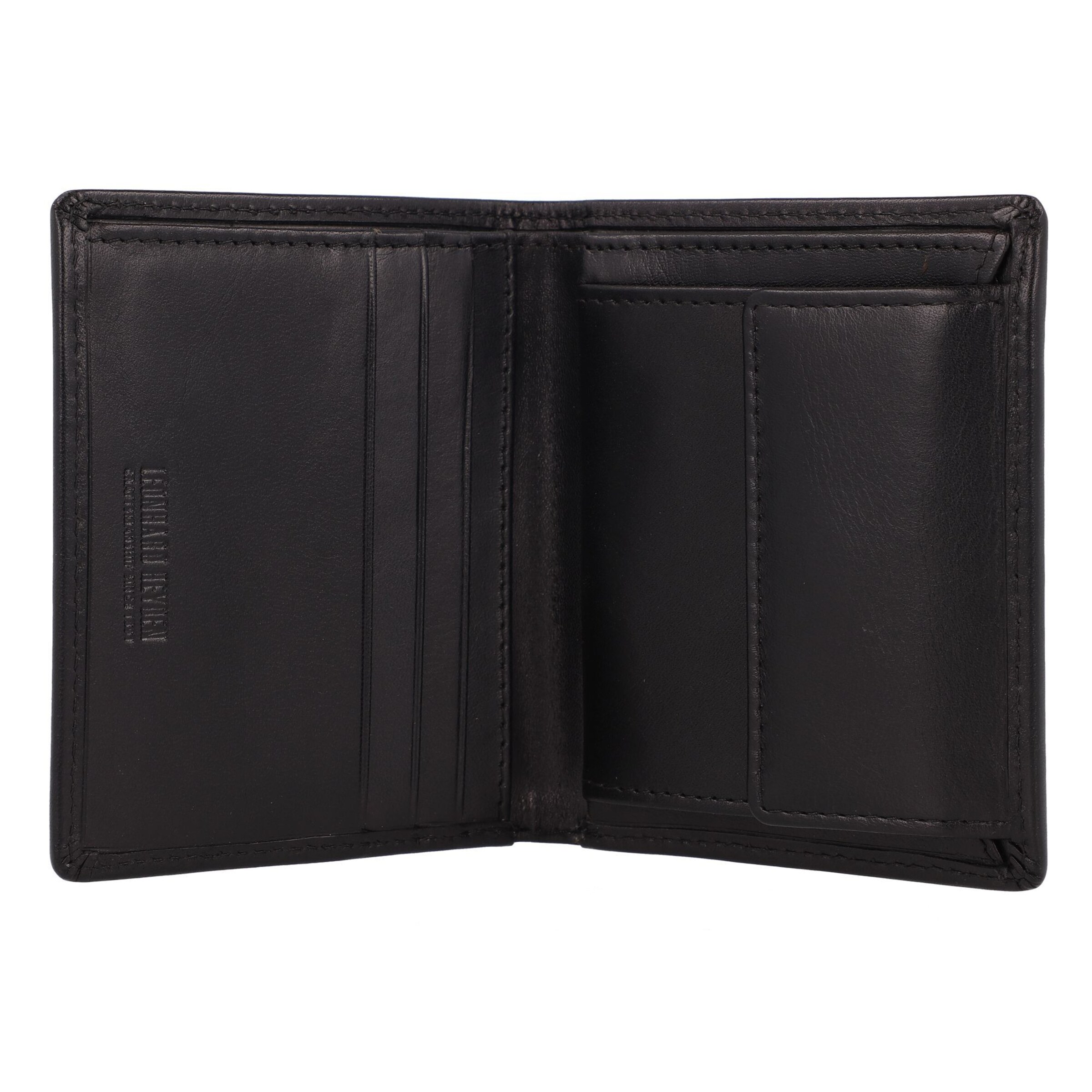 Portamonete 'Cambridge' di LEONHARD HEYDEN in nero