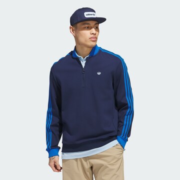 Sweat de sport ADIDAS PERFORMANCE en bleu : devant