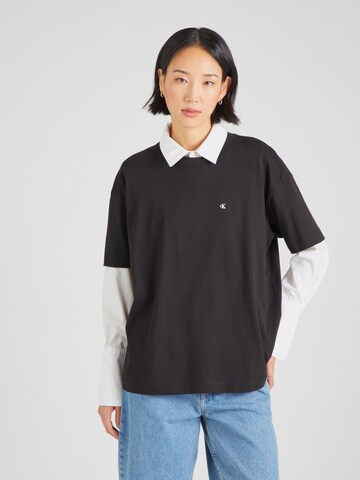Calvin Klein Jeans T-Shirt in Schwarz