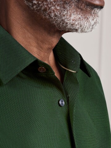 Next Slim fit Button Up Shirt in Green