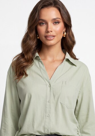 faina - Blusa em verde