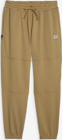 Pantalon de sport 'DOWNTOWN' PUMA en beige : devant