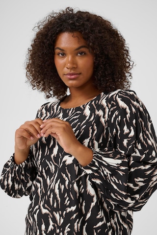KAFFE CURVE Blouse 'KCMilina' in Black