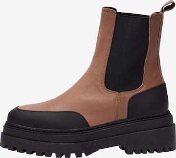 SELECTED FEMME Chelsea boots 'Asta' in Bruin: voorkant