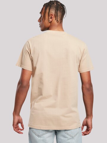 T-Shirt 'Queen Classic Crest' F4NT4STIC en beige