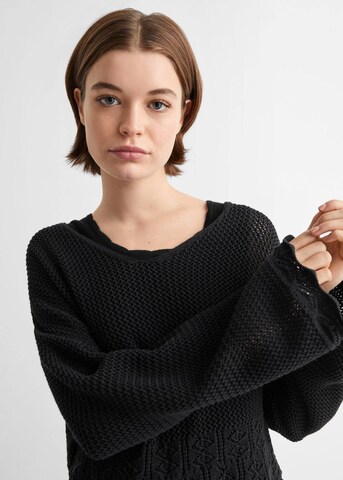 MANGO TEEN Sweater 'Saona' in Black