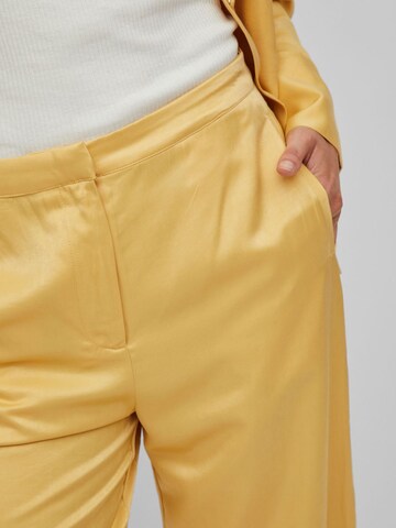 Wide Leg Pantalon VILA en jaune