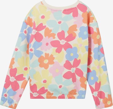 Sweat-shirt TOM TAILOR en mélange de couleurs