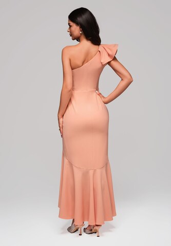 Ombre Evening dress in Orange