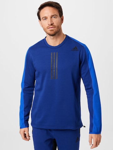 ADIDAS SPORTSWEAR Sportsweatshirt in Blau: predná strana