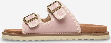 ROXY Mules 'Hyndira' in Pink: front