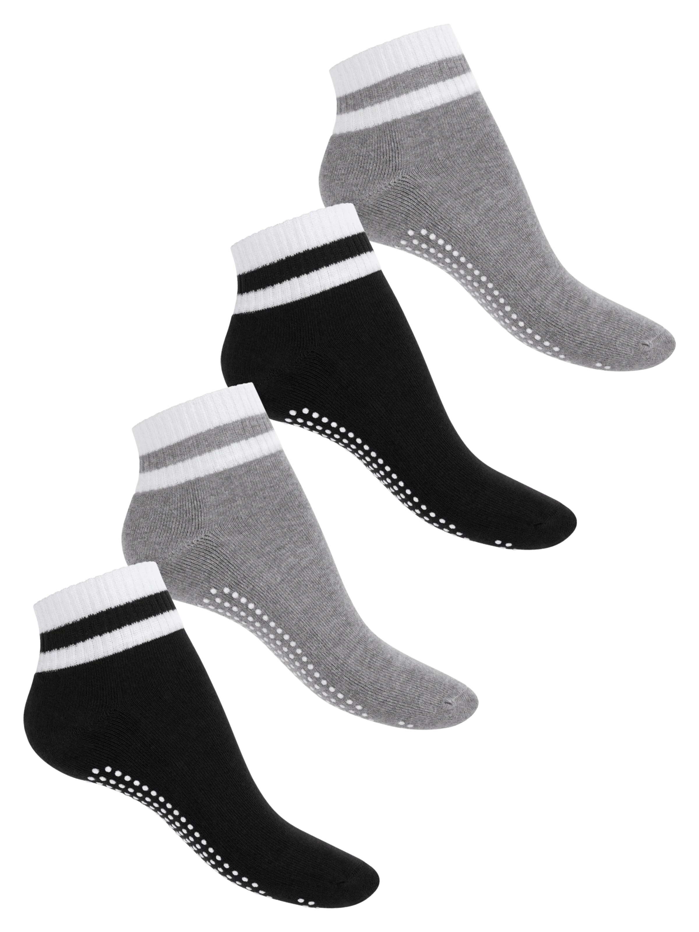 celodoro Sportsocken 'Yoga'‌‌‌ in Schwarz: Vorderseite