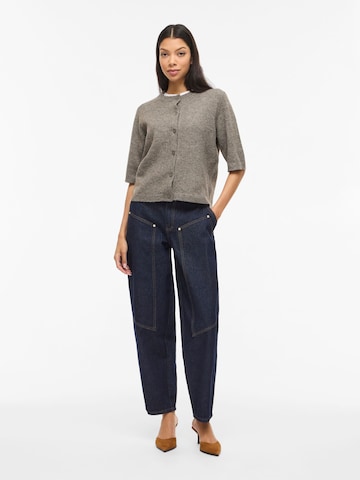 VILA Strickjacke 'VILiga' in Grau