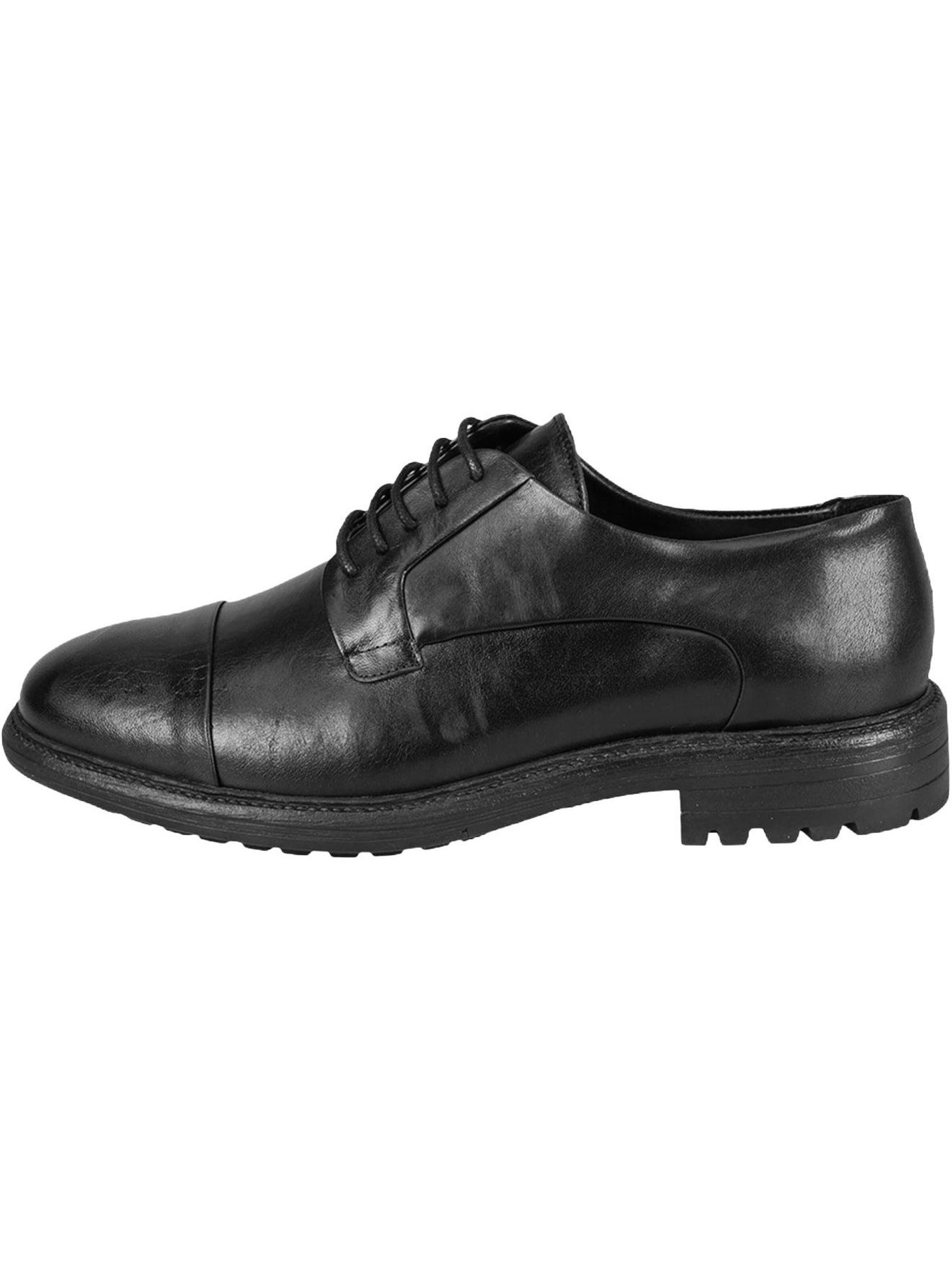 Desa Slipper 'Schnürschuhe'‌‌‌‌‌‌‌ in Schwarz: Vorderseite