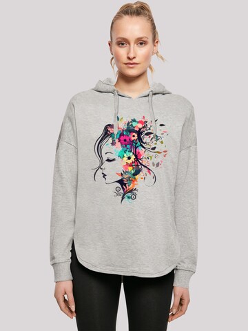 F4NT4STIC Sweatshirt in Grau: predná strana