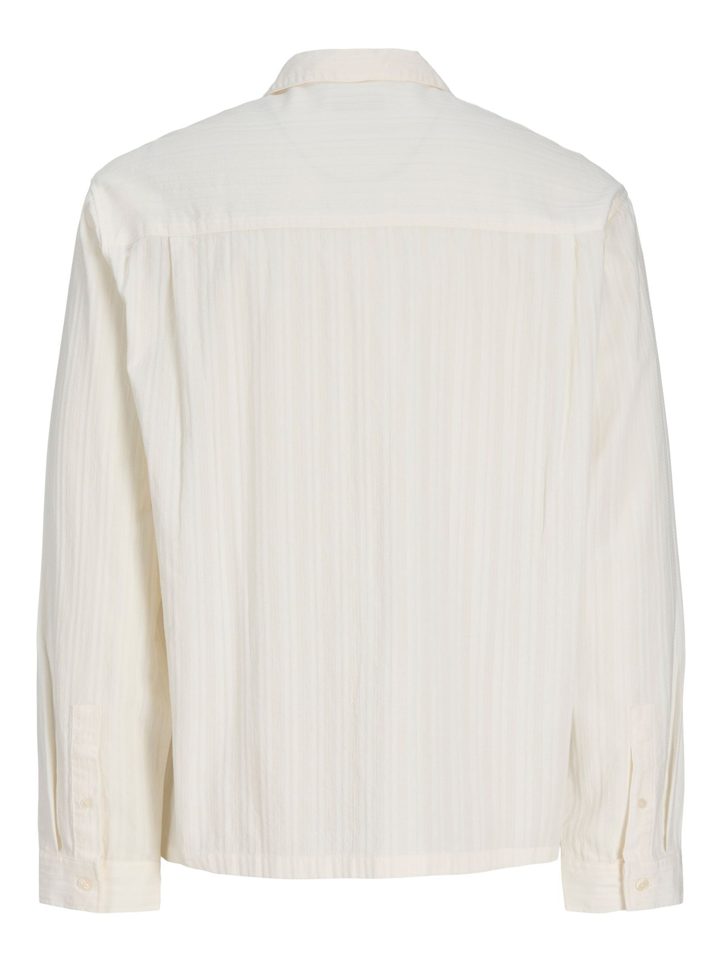 JACK & JONES Comfort fit Button Up Shirt in White