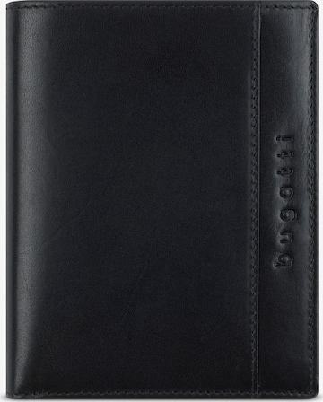bugatti Wallet 'Romano' in Black: front