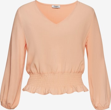 Camicia da donna di BUFFALO in arancione: frontale
