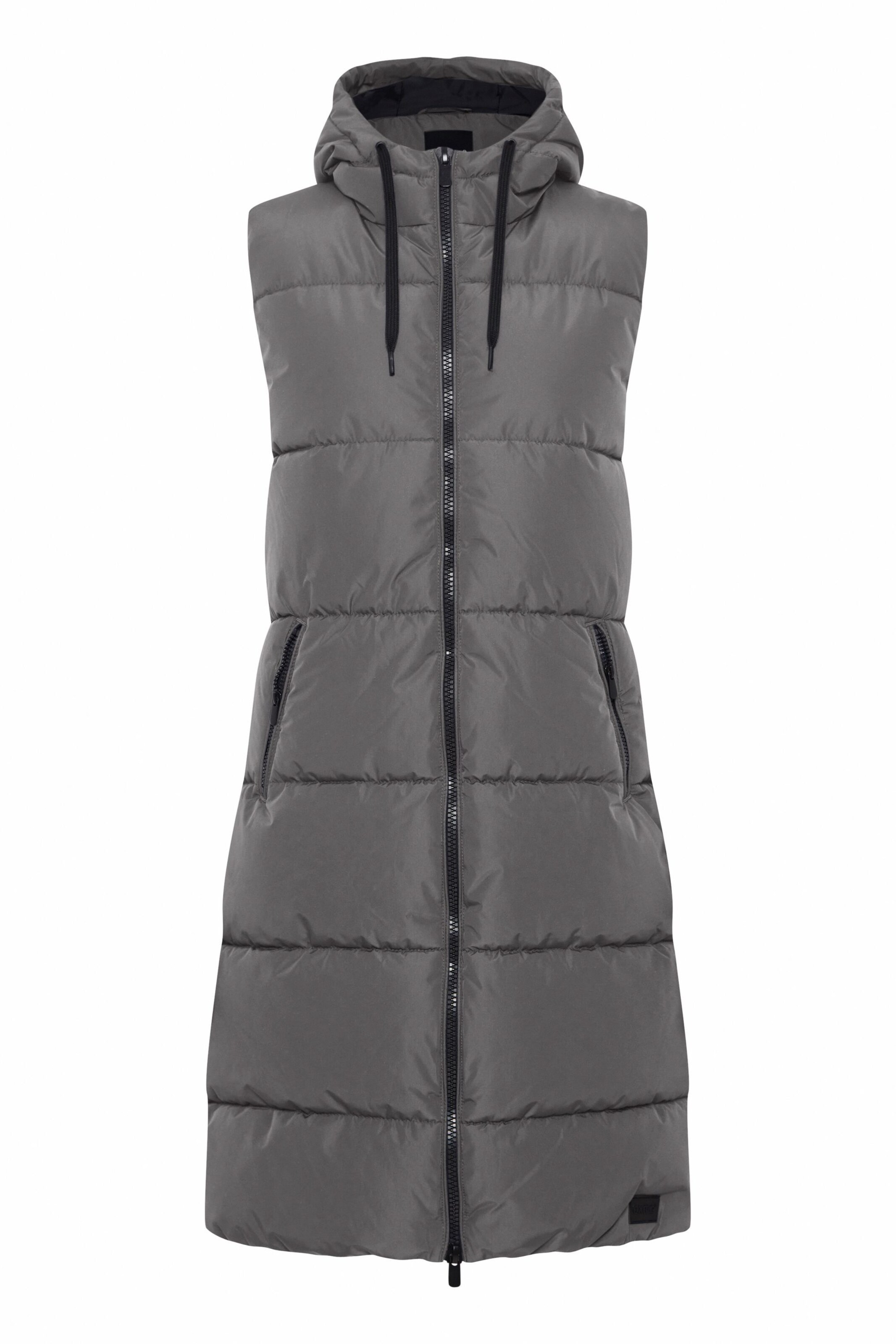 Oxmo - Chaleco 'Solice' en gris: frente