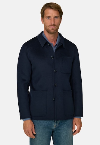 Boggi Milano Regular fit Colbert in Blauw: voorkant