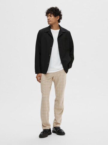 SELECTED HOMME Slimfit Hose in Beige