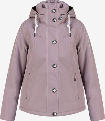 Schmuddelwedda Weatherproof jacket in Purple: front