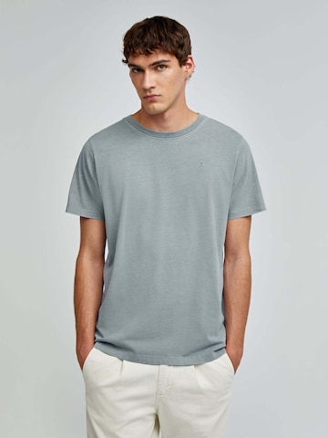 Scalpers Shirt in Blauw: voorkant