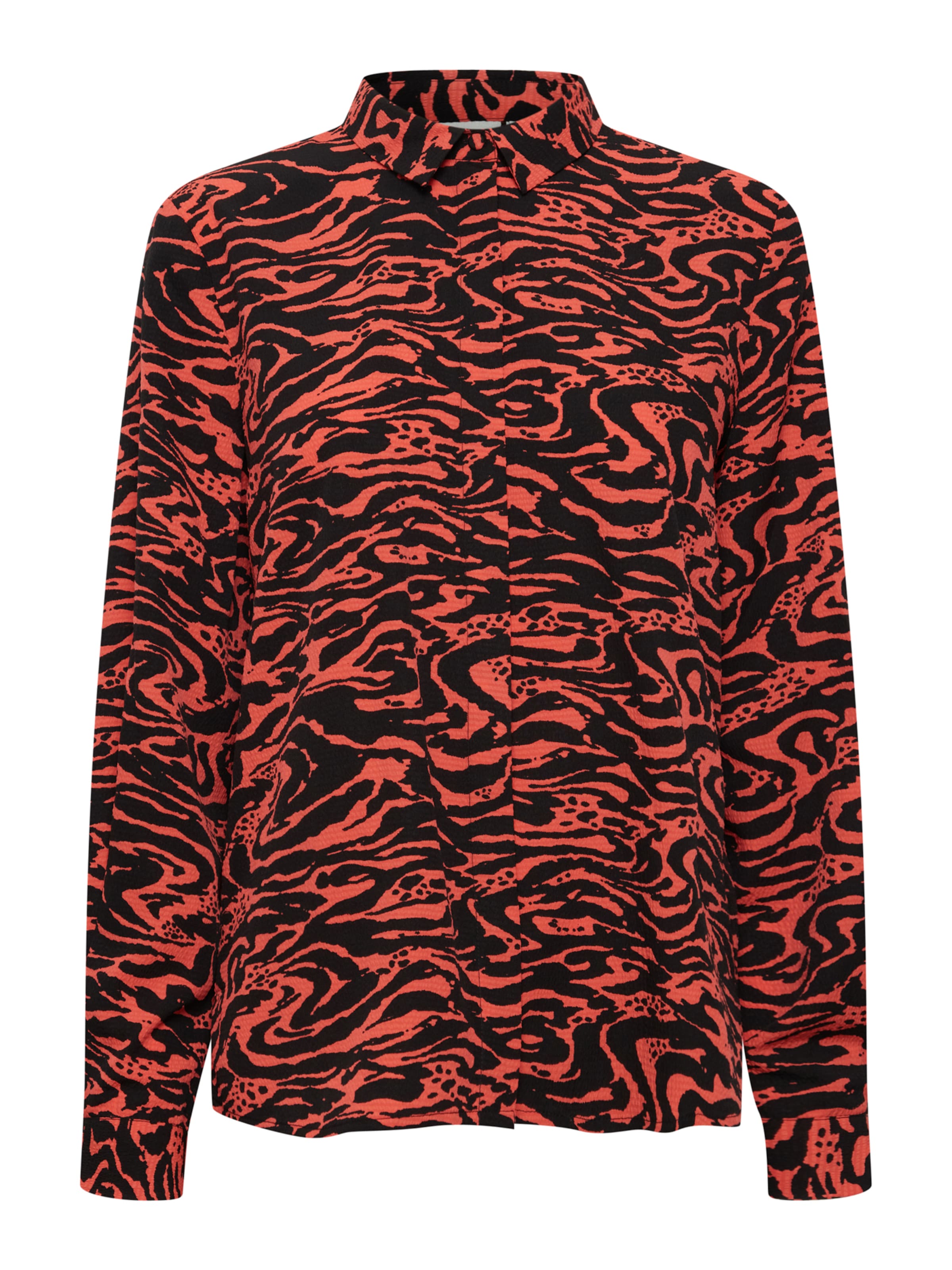 jauktas krāsas ICHI Blūze 'FANORA': no priekšpuses