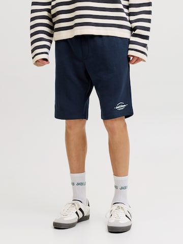 JACK & JONES - regular Pantalón 'JPSTGORDON BRANDON' en azul: frente