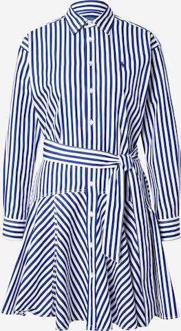Polo Ralph Lauren Shirt dress in Blue: front