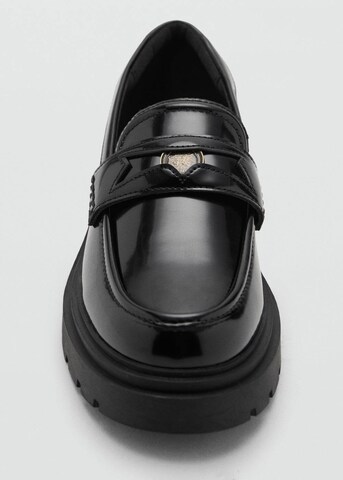 MANGO TEEN Mokassin 'Margot' in Schwarz