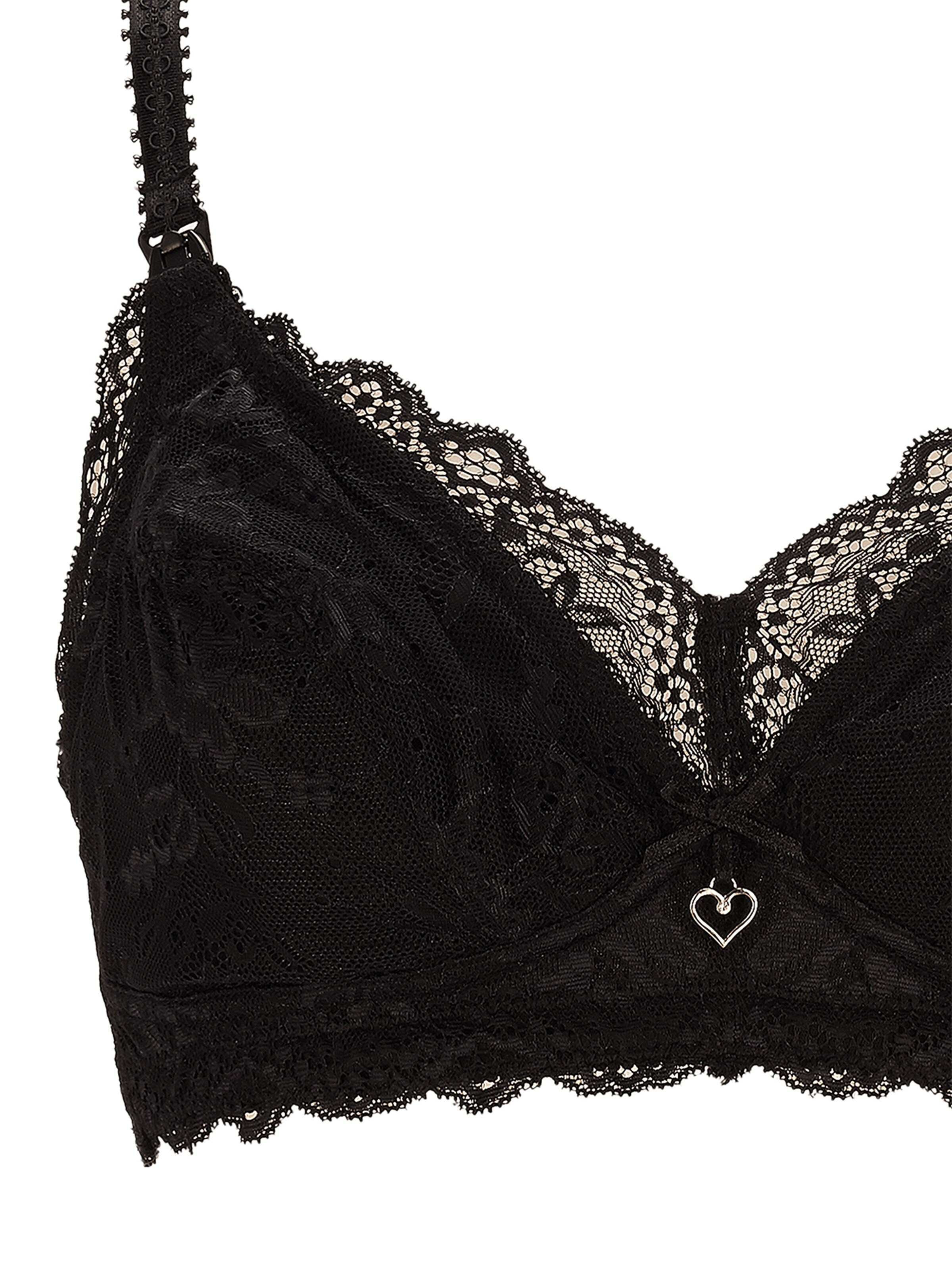petit amour Nursing Bra 'Emilie' in Black