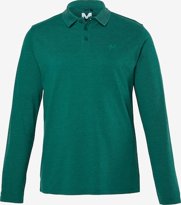 Men Plus Shirt in Green: front