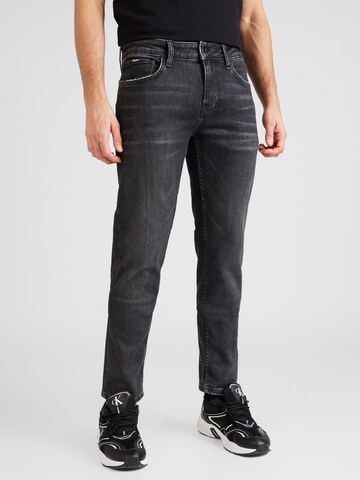 Pepe Jeans Slimfit Jeans i svart: framsida