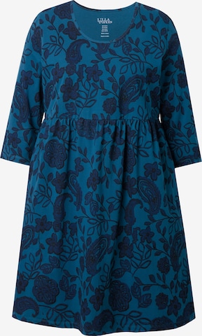 Ulla Popken Kleid in Blau: Vorderseite